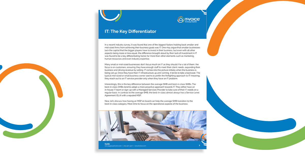 Fact Sheet: IT The Key Differentiator